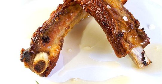 Свиные ребра в маринаде