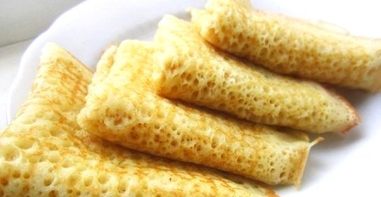 Блинчики ажурные