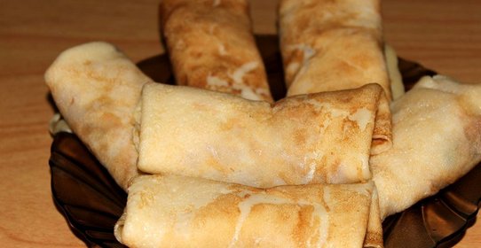 Очень вкусные блинчики с мясом