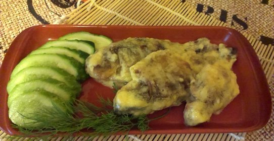 Караси в сметане