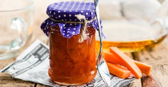 Варенье из моркови и имбиря
