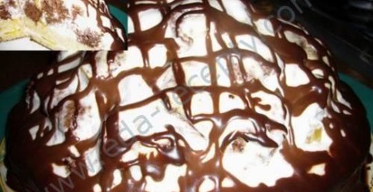 классический торт Графские развалины бисквитный