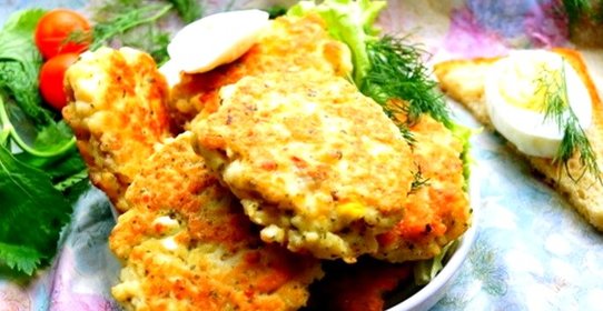 Рыбные котлеты рубленые