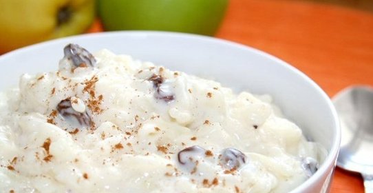 Рисовая молочная каша в мультиварке