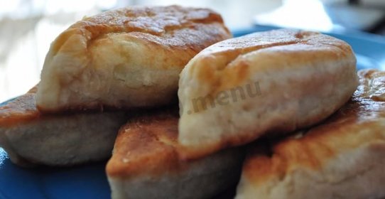 Жареные пирожки с картошкой и и грибами