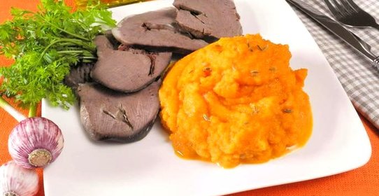 Морковное пюре с кумином