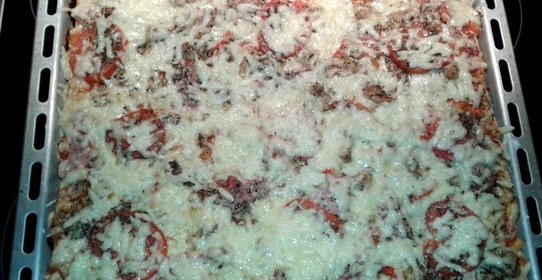 Пицца с курицей и прованскими травами