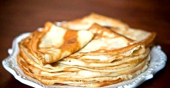 Блины на кефире и молоке