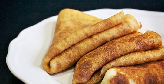 Блинчики на кефире