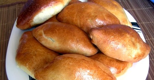 Пирожки с грибами в духовке