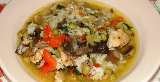 Курица с овощами по-китайски