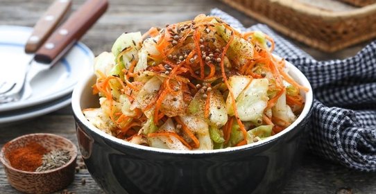 Маринованная капуста по-корейски