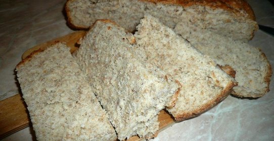 Пшенично-овсяный хлеб с тмином