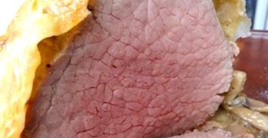 Мясо в тесте в духовке