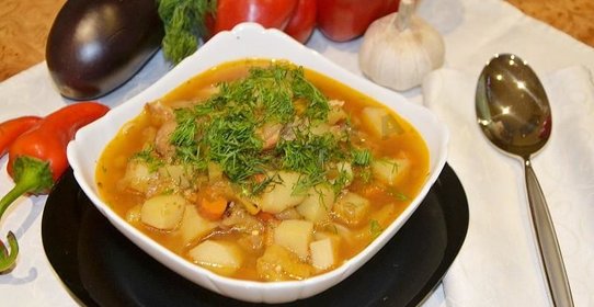 Лагман из говядины в мультиварке