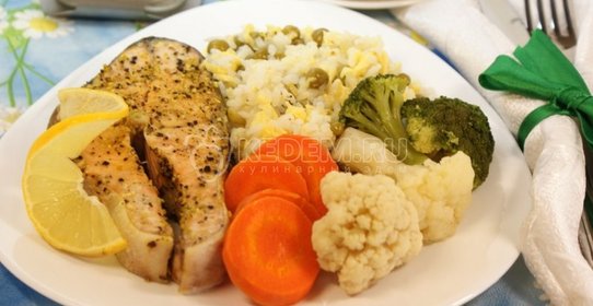 Рыба на пару