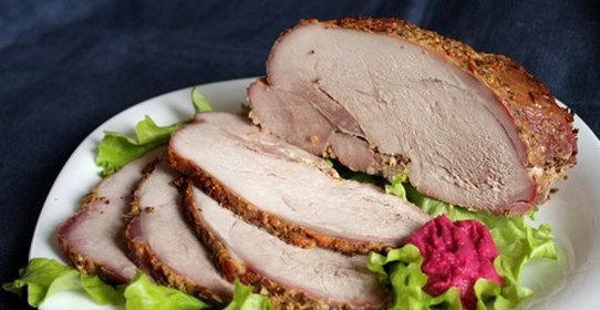 Буженина в пиве в духовке