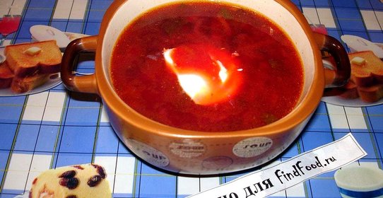 Вкуснейший постный борщ моей бабушки