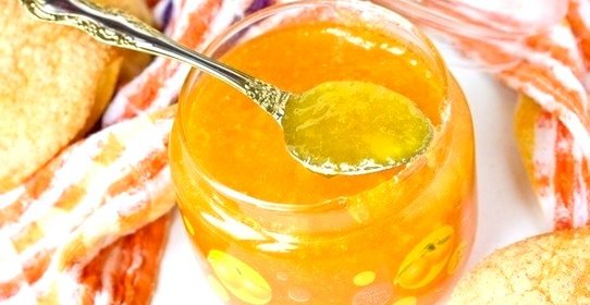 Апельсиновый джем в микроволновке