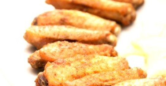 Куриные крылышки с имбирем