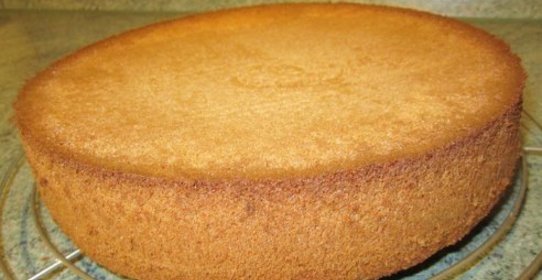 Бисквит на кипятке