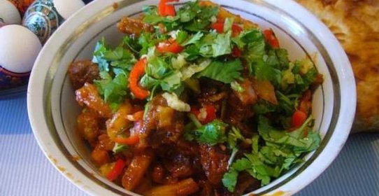 Азу из конины по татарски