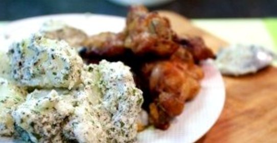 Картофель в сливочном соусе