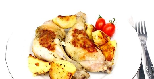 Курица в мультиварке Редмонд