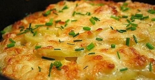 Картошка, запеченная с фаршем