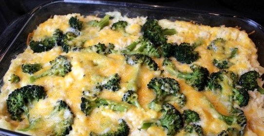 Запеченное куриное филе с брокколи