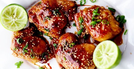 Курица в азиатском стиле