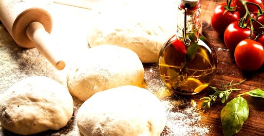 Вегетарианское тесто для пиццы