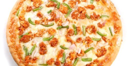 Пицца с курицей тикка