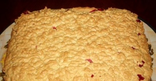 Пирог Кудрявый с вареньем