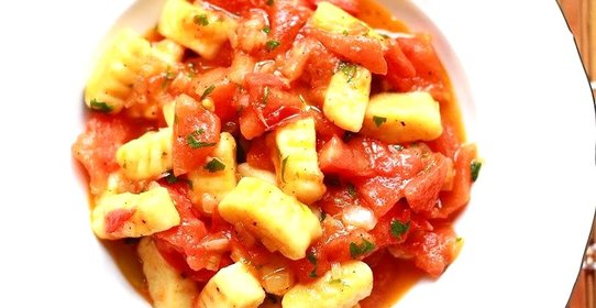 Ньокки с томатным соусом
