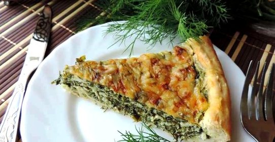Пирог с зеленью