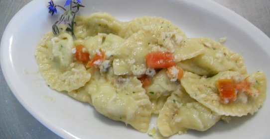 Равиоли с тунцом