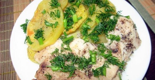 Картошка в микроволновке