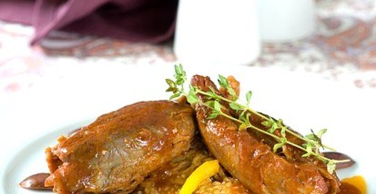 Свиные ребра в цитрусовом маринаде