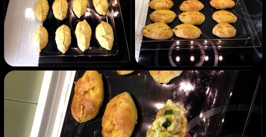 Дрожжевые пирожки в духовке