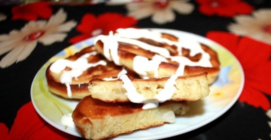 Капустные оладьи