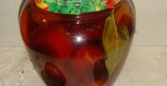 Маринованные сливы на зиму