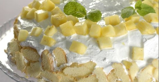 Ананасовый торт