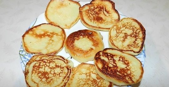 Оладьи из творога