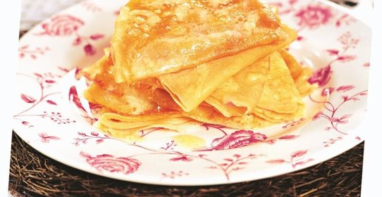 Блины кружевные в пенке