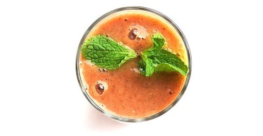 Мятно-клубничный смузи