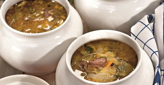 Кислые щи с потрошками