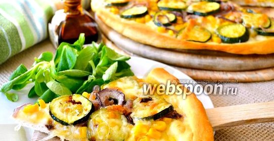 Летняя «белая» пицца