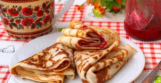 Блины на кефире