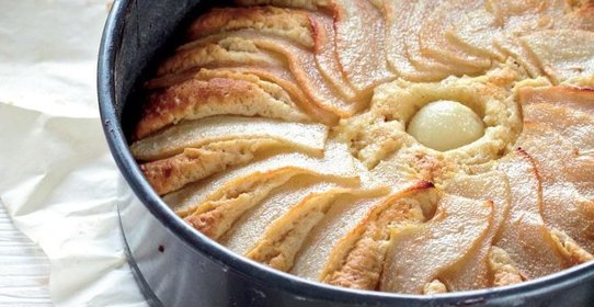 Торт с грушами и граппой